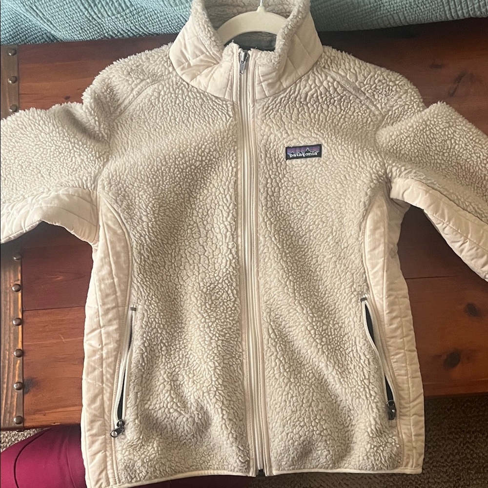 Patagonia Cream Sherpa Jacket